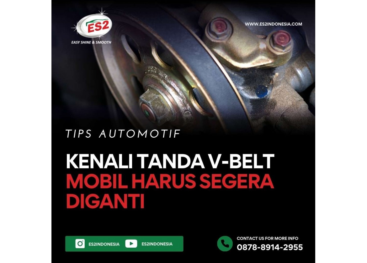 Kenali Tanda V-Belt Mobil Harus Segera Diganti